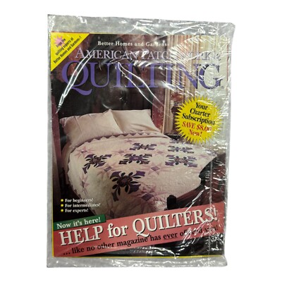 American Patchwork Quilting Better Homes and Gardens Vintage Magazines-image