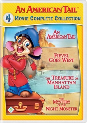 An American Tail: 4 Movie Complete Collection [New DVD] 2 Pack-image