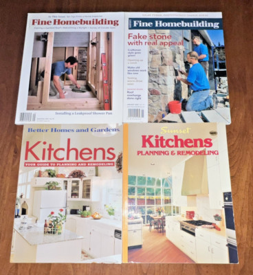 FINE HOMEBUILDING MAGAZINE (Sep 2001, Jan 2008), BH&G Kitchens, Sunset Kitchens-image