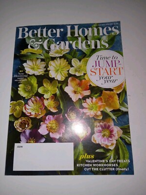 Better Homes and Gardens Magazine January February 2022 Cutting Clutter-image