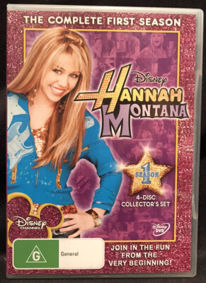 HANNAH MONTANA The Complete First Season DVD SET R4 VGC FAST FREE POST-image