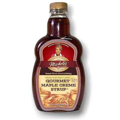Michele’s Gourmet Maple Creme Syrup | 13 Ounce | Good Over Everything!-image