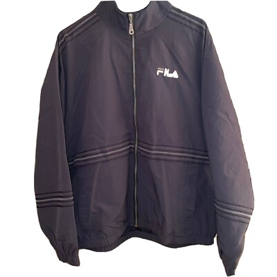 Fila Heritage Allen Wind Jacket Mens Size M-image