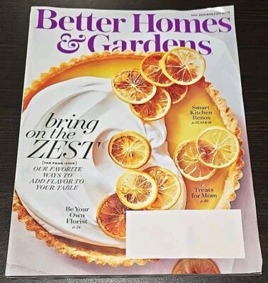 Better Homes & Gardens Magazine May 2020 Bring On The Zest-image