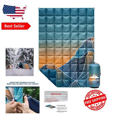 Glimmering Twilight Travel Blanket - Water-Resistant Cozy Quilt for All Ages-image
