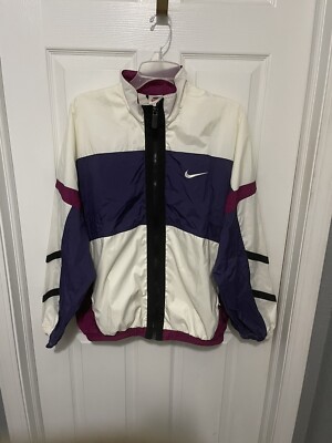 Vintage Nike Windrunner Windbreaker Jacket Women's L Full Zip-image