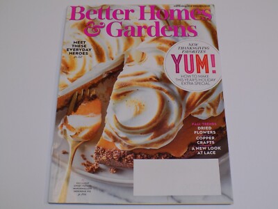 Better Homes Gardens Magazine November2020 Sweet Potato Marshmallow Meringue Pie-image