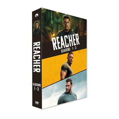 Reacher - The Complete Series Seasons 1-3, New Sealed, 7-Disc Free Shipping-image