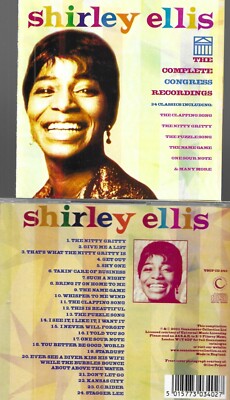 SHIRLEY ELLIS-NAME GAME/COMPLETE CONGRESS RECORDINGS-24 CUTS-IMPORT CD LONG OOP-image