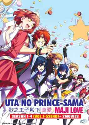 Uta No Prince-Sama Maji Love Season 1-4 Complete Anime DVD [Eng Sub][Free Gift]-image
