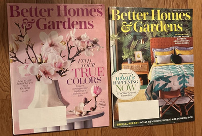 Lot #2 Better Homes & Gardens March & April 2020 Magazine Issues, recipes, Home-image