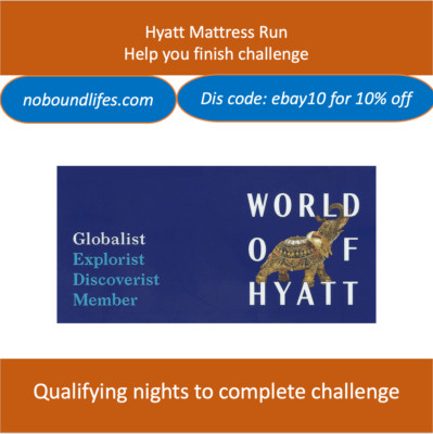 Hyatt nights mattress run complete/maintain/upgrade challenge|Globalist-image