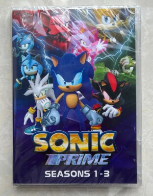 sonic prime : The Complete season 1-3 (DVD, 6-Disc box Set)-image
