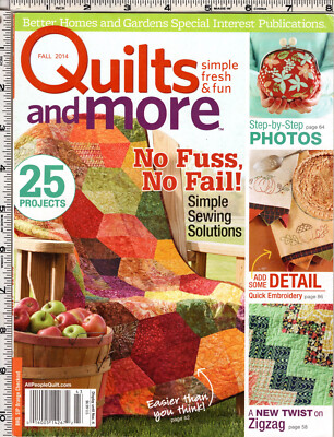 Quilts and More Better Homes and Gardens Special Interest Publications Fall 2014-image