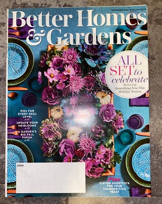 Better Homes & Gardens Magazine November 2021-image