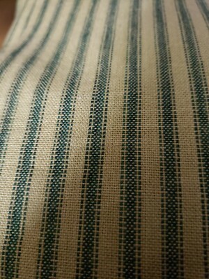 New Classic Kitchen Dish Towel Khaki With Green Stripe 100% Cotton 20x28 inch-image