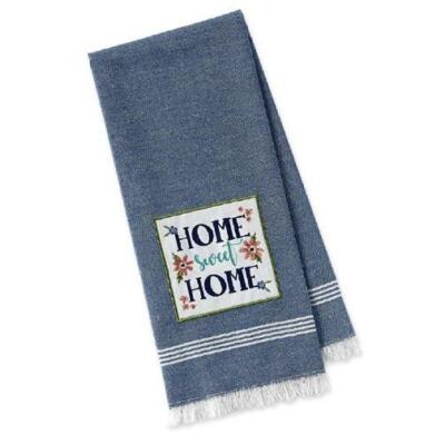 Design Imports Kitchen Towel - Home Sweet Home Embellished-image