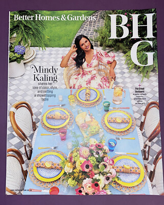 BETTER HOMES & GARDEN MAGAZINE - JUNE 2023 - MINDY KALING (COVER) - BRAND NEW-image