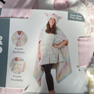 Cozy Pastel Bear Critter Wrap-image