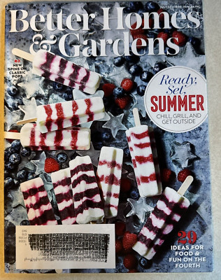 Better Homes & Gardens Magazine July 2021 Ready Set Summer Food  On The Fourth-image