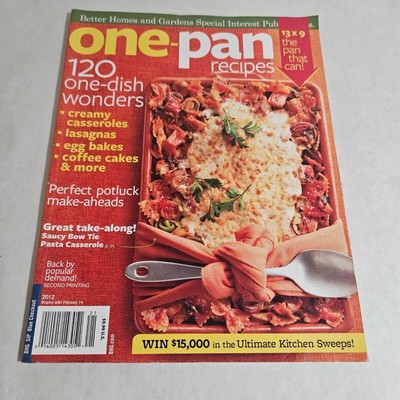 One-Pan Recipes Better Homes and Gardens Special Interest Publications 2012-image