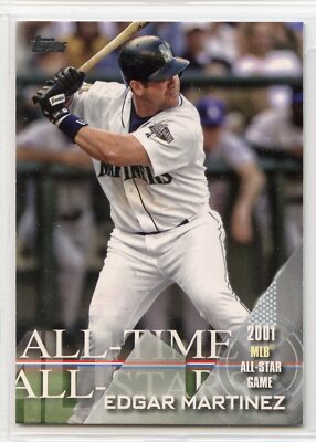 2017 Topps All-Time All-Stars - #ATAS-5 - Edgar Martinez - Seattle Mariners-image