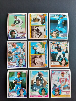 1983 O-Pee-Chee OPC Baseball Cards Complete Your Set You Pick #200-395. Pack Fr-image