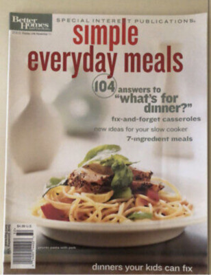 Better Homes & Gardens Special Interest SIMPLE  EVERYDAY MEALS Magazine 2003-image