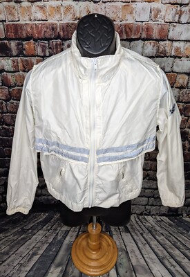 Vintage Saucony Magic 90s Cycling Track Running Tennis Wind Rain Jacket W Large-image