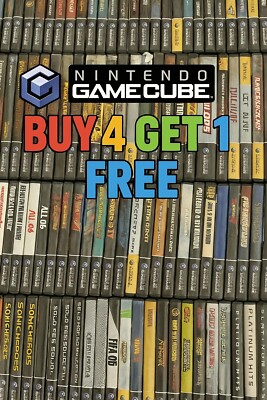 🎮Nintendo GameCube GC Disc Only & Complete CIB Games Buy 4 Get 1 FREE ✅TESTED🎮-image
