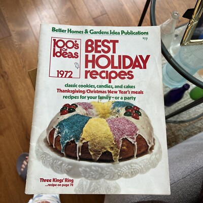 Best Holiday Recipes 1972, Better Homes & Gardens Idea Publications-image