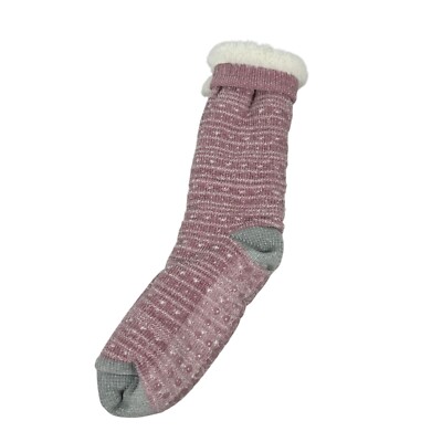 BCBGeneration Womens Plush-Lined Non-Slip Cozy Socks-image