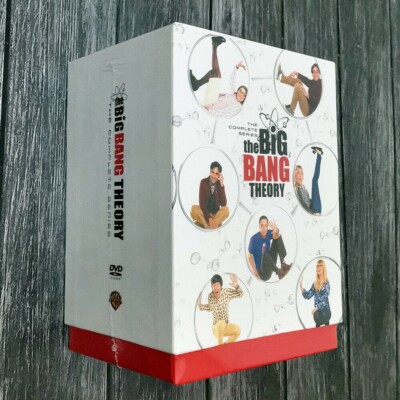 The Big Bang Theory The Complete Series (DVD, 37 Disc Box Set) Seasons 1-12 US-image