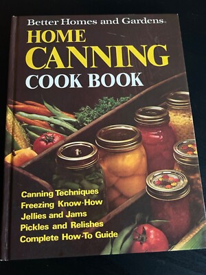 Better Homes And Gardens Home Canning Cook Book-image