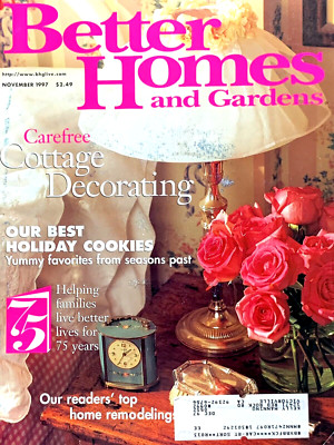 BETTER HOMES AND GARDENS NOVEMBER 1997-image