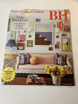 Better Homes & Gardens May 2024 - Make Your Mark Home Decorating Ideas-image