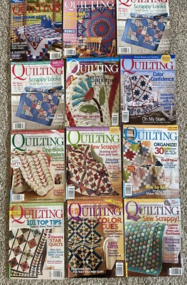 American Patchwork & Quilting Back Issues Better Homes & Gardens Lot of 12-image