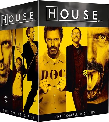 House MD M.D. - Complete Series DVD Box Set (Seasons 1-8) *NEW/SEALED* FREE SHIP-image