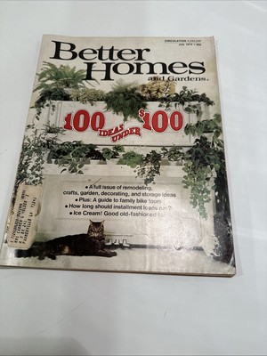 Better Homes and Gardens July 1974 Magazine Vintage MCM-image