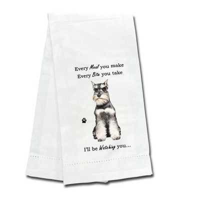 Schnauzer Kitchen Towels - Soft Highly Absorbent - Schnauzer Gifts - Dish & T...-image