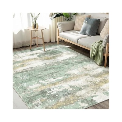 Abstract 8x10 Rug, Machine Washable, Non,Slip, Cozy Comfort for Living Spaces-image