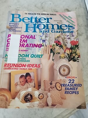 Better Homes And Gardens Magazine August 1988-image