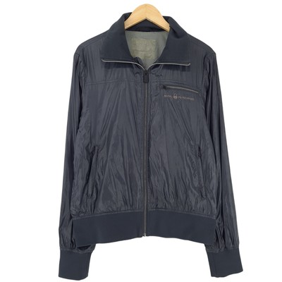 Vintage Sail Racing Bomber Jacket Men Gray Bl1 Size S-image