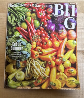 Better Homes & Gardens Magazine JULY / AUGUST 2024 ~ EAT UP SUMMER-image