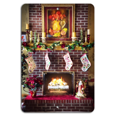 Cozy Christmas Hearth: Festive Holiday Charm-image