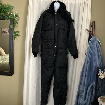 Vintage Walls Coveralls Blue Blizzard Pruf Fur Lined Collar  Insulated Outerwear-image