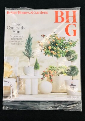 Better Homes and Gardens Magazine NEW - April 2024! STILL IN PLASTIC WRAP !!-image