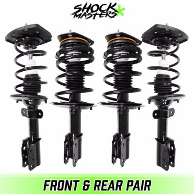 Front & Rear Quick Complete Struts & Coil Springs for 2000-2013 Chevy Impala-image