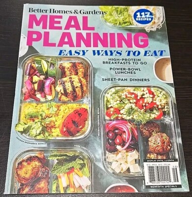 Better Homes & Gardens Meal Planning 117 Recipies-image