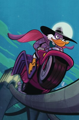 (2023) DARKWING DUCK Jacob Edgar 1:40 VIRGIN Variant Cover!-image